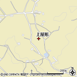 福島県田村市船引町芦沢上屋形周辺の地図