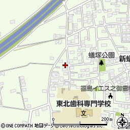 福島県郡山市片平町新蟻塚79周辺の地図