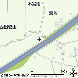 福島県郡山市片平町新蟻塚33周辺の地図