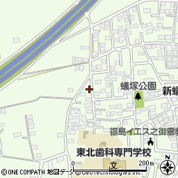 福島県郡山市片平町新蟻塚78周辺の地図