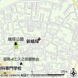 福島県郡山市片平町新蟻塚108-12周辺の地図