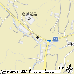 福島県田村市船引町芦沢霜田周辺の地図