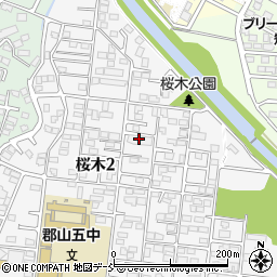 クレッセント桜木周辺の地図