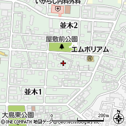 三楽書道会奎翠塾周辺の地図