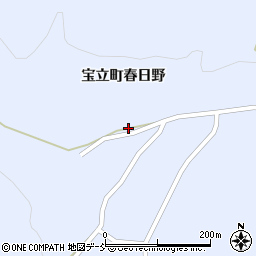 石川県珠洲市宝立町春日野81-65周辺の地図