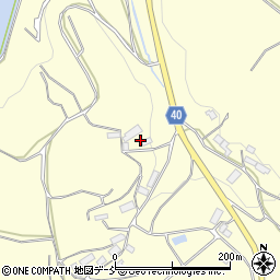 福島県田村郡三春町滝久保周辺の地図