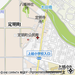 新潟県長岡市定明町170周辺の地図