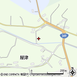 福島県田村市船引町永谷下永谷周辺の地図