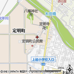 新潟県長岡市定明町87周辺の地図