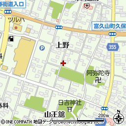 上野荘周辺の地図
