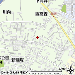 福島県郡山市片平町新蟻塚143-12周辺の地図