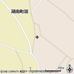 福島県郡山市湖南町横沢上宮周辺の地図