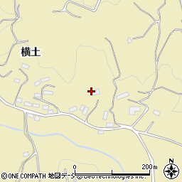 福島県田村市船引町芦沢牛久保周辺の地図