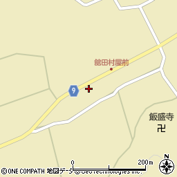 福島県郡山市湖南町舘舘71周辺の地図