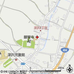 新潟県長岡市深沢町2014周辺の地図