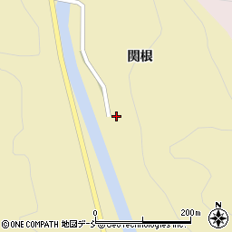 福島県会津美里町（大沼郡）東尾岐（下向甲）周辺の地図