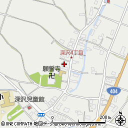 新潟県長岡市深沢町2015周辺の地図