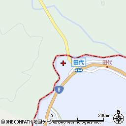 新潟県長岡市大積田代町156周辺の地図