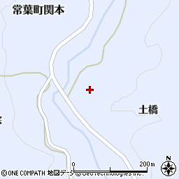 福島県田村市常葉町関本（横道）周辺の地図