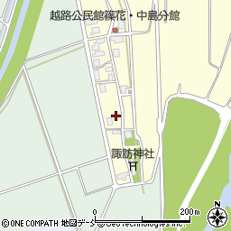 新潟県長岡市篠花223周辺の地図