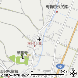 新潟県長岡市深沢町1998周辺の地図