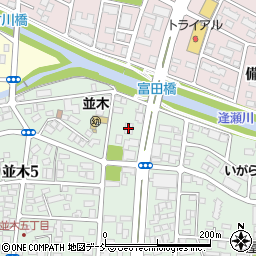 東北ヒノデサービス販売福島支社周辺の地図