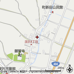 新潟県長岡市深沢町1995周辺の地図