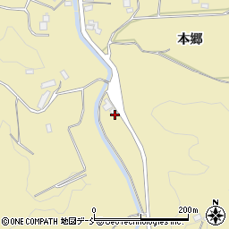 福島県田村市船引町芦沢松ヶ作周辺の地図