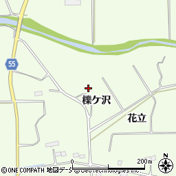 福島県郡山市片平町上作田40周辺の地図