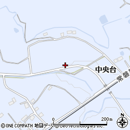 福島県双葉郡大熊町夫沢中央台周辺の地図