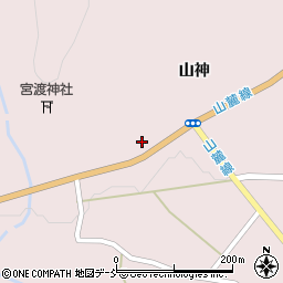 福島県双葉郡大熊町野上山神64周辺の地図