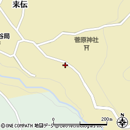 新潟県長岡市来伝2499周辺の地図