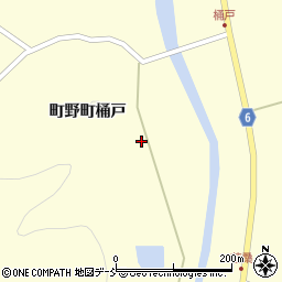 石川県輪島市町野町桶戸周辺の地図