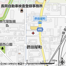 セブンイレブン長岡南中央通り店周辺の地図