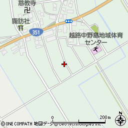 新潟県長岡市西野周辺の地図