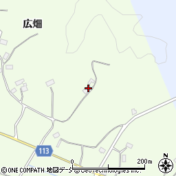 福島県田村市船引町永谷畏内周辺の地図