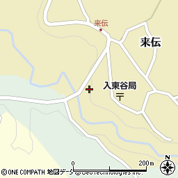 新潟県長岡市来伝1989周辺の地図