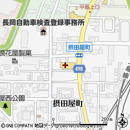 トヨタ部品新潟共販株式会社　長岡営業所周辺の地図