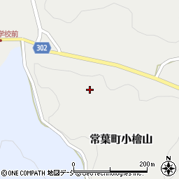 福島県田村市常葉町小檜山一本松周辺の地図