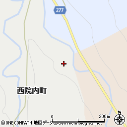 石川県輪島市西院内町（ニ）周辺の地図
