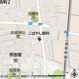 新潟県長岡市曲新町687周辺の地図