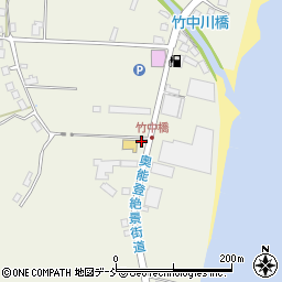 石川県珠洲市上戸町南方イ周辺の地図