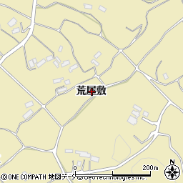 福島県田村市船引町芦沢荒屋敷周辺の地図
