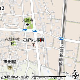 新潟県長岡市曲新町702周辺の地図