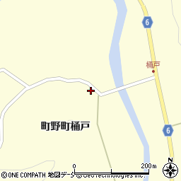 石川県輪島市町野町桶戸ホ4周辺の地図