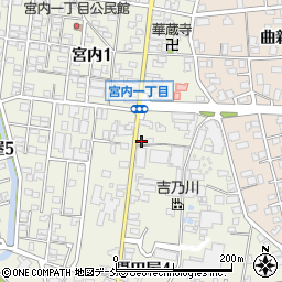 宮内交番周辺の地図