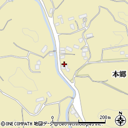 福島県田村市船引町芦沢本郷前周辺の地図