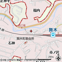富岡商店漬物工場周辺の地図