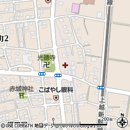 新潟県長岡市曲新町632周辺の地図