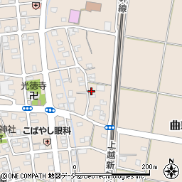 新潟県長岡市曲新町1959周辺の地図